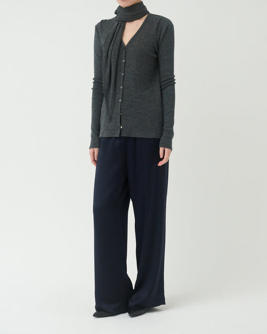 wool scarf cardigan