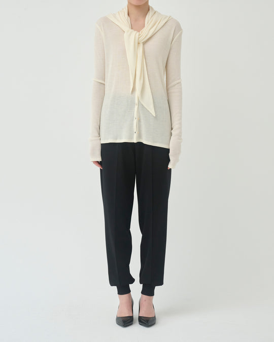 wool scarf cardigan