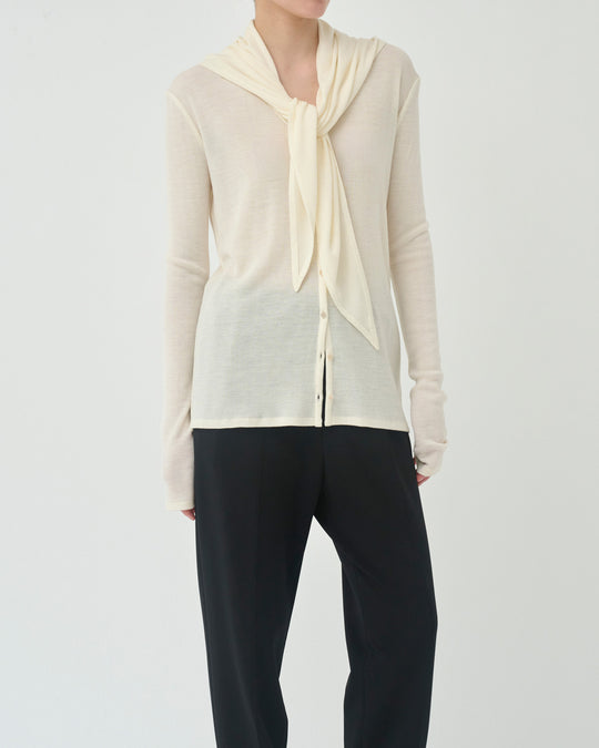 wool scarf cardigan