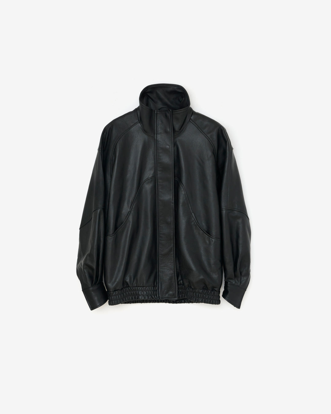 【10/21 19:00-】leather bomber jacket