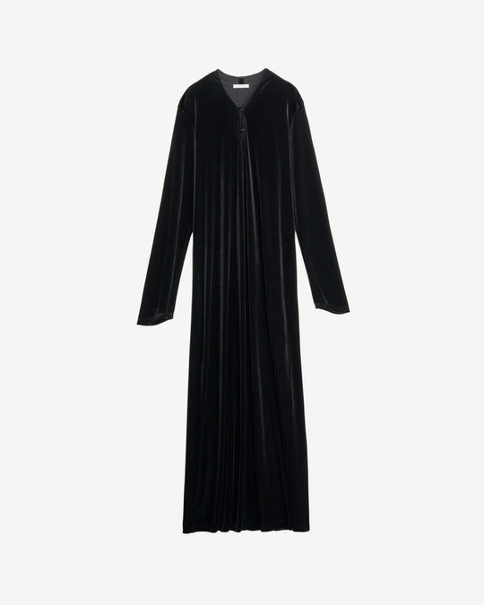 [2025FW preorder] velor jersey long dress