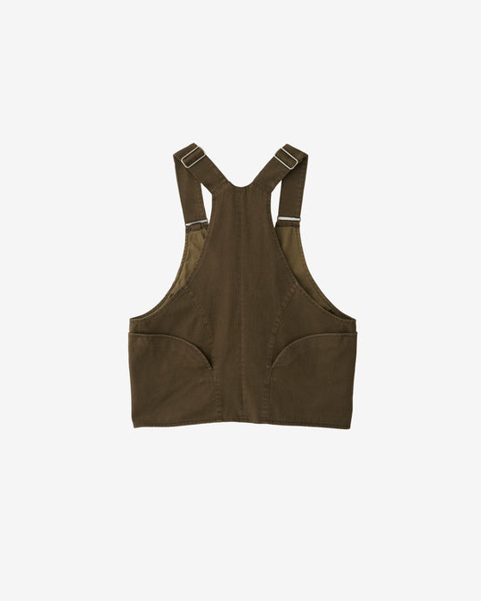 cotton 2way vest
